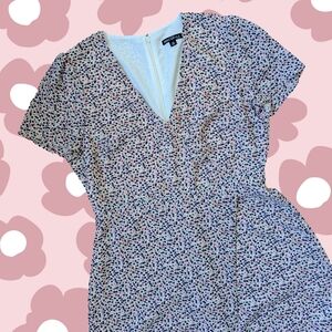 J.Crew Floral Faux Wrap Dress